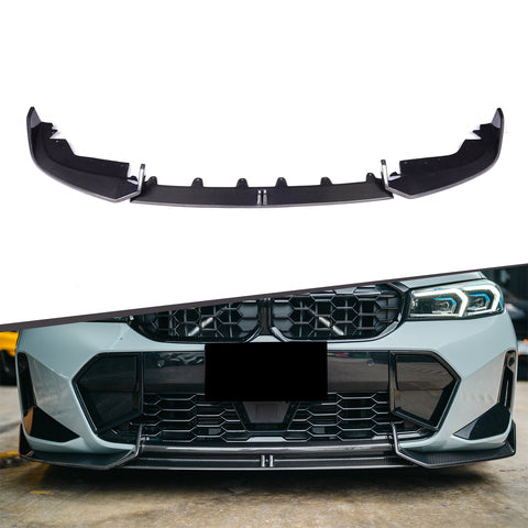 AD Style Carbon Fiber Front Lip for BMW G20 LCI