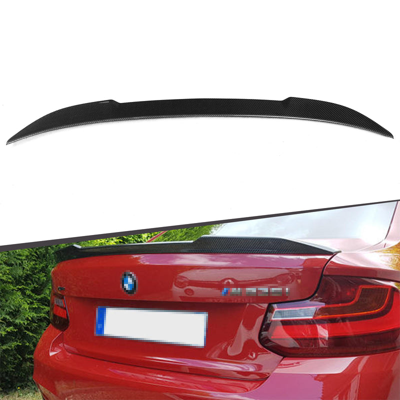 CS Style Carbon Fiber Rear Spoiler for BMW F22/F87