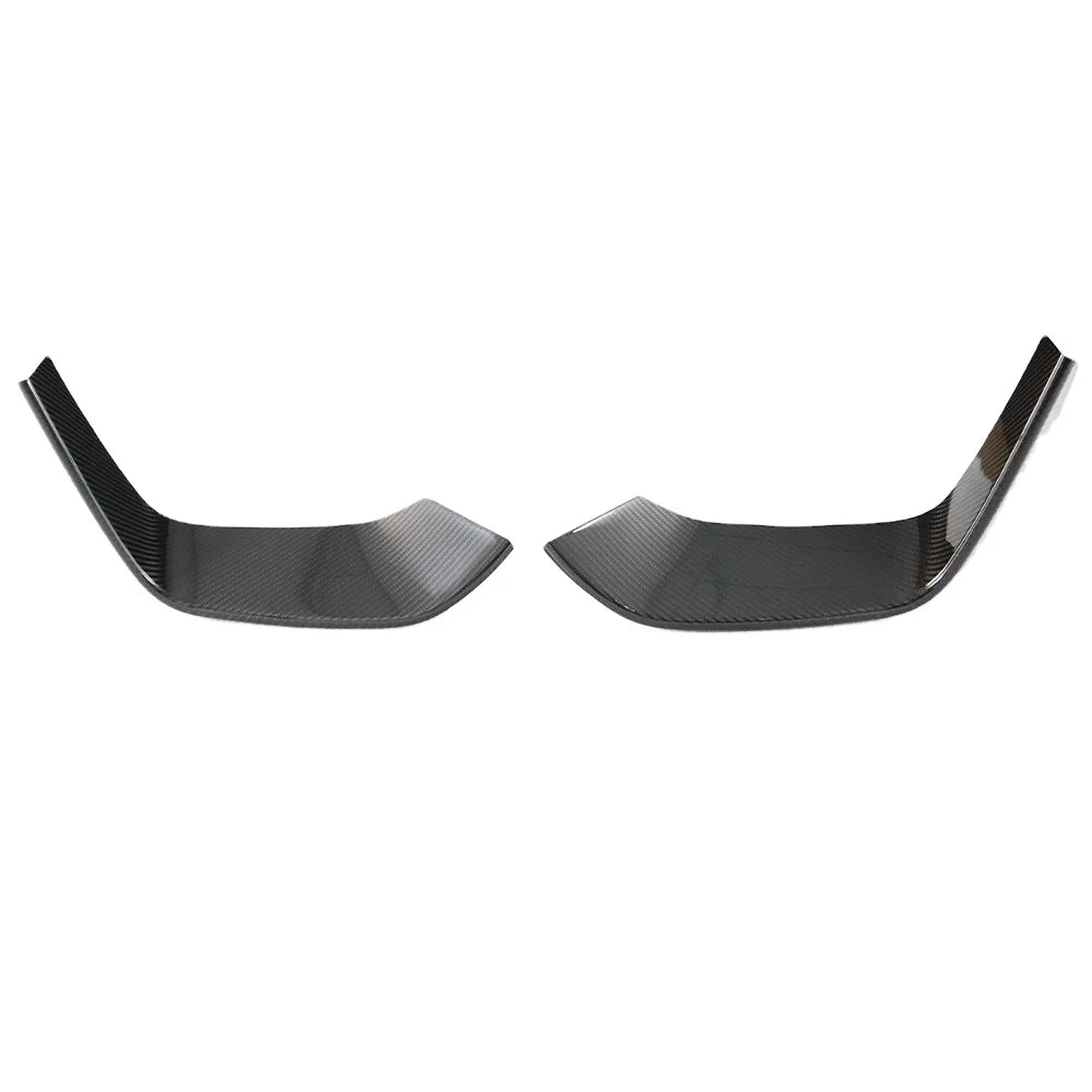 Dry Carbon Fiber Front Bumper Lip Splitter Flaps for BMW F80 M3 F82 F83 M4 2015+