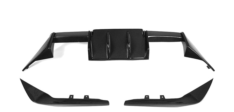 R44 Style Carbon Fiber Rear Diffuser for BMW G87 M2