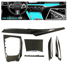 Carbon Fiber Interior Trim Kit for BMW 3 4 Series 2019-2025 G20 G21 G22 G26