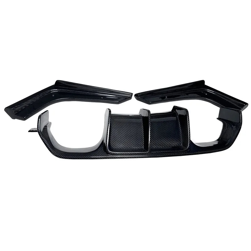 V Style Dry Carbon Fiber Rear Diffuser for BMW M3 M4