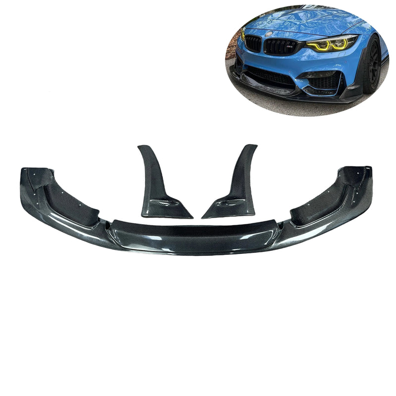 Carbon Fiber Laptor Style  Lip BMW F80 F82 M3 M4