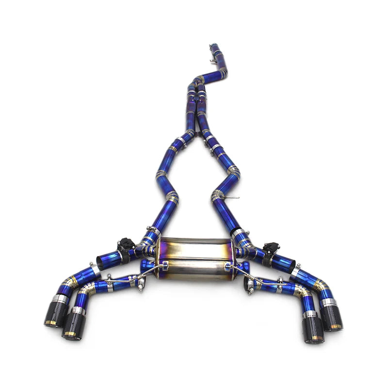 Titanium Catback Exhaust Valved for BMW M240/M240i B58 3.0T G42/F22/G22 2017-2023
