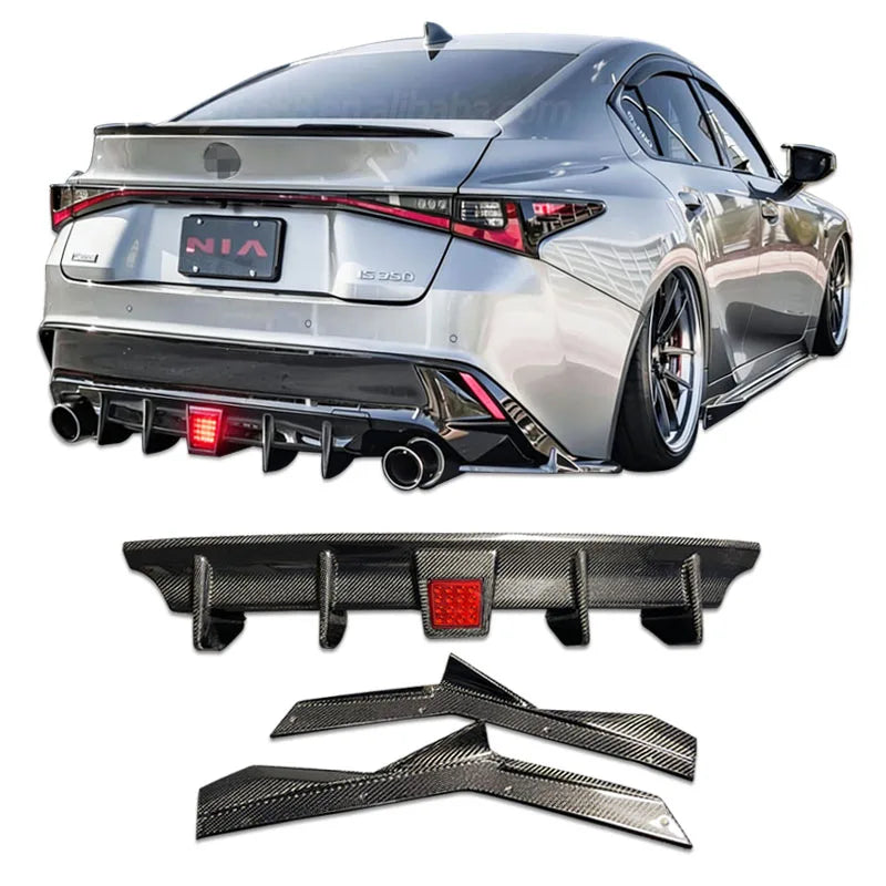 21-25 Lexus Kit Is300 Is350 Carbon Diffuser