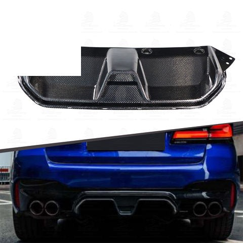 CS Style Carbon Fiber Rear Diffuser for BMW F90